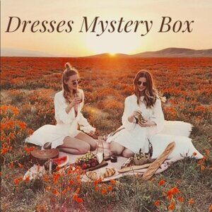 DRESSES MYSTERY BOX 5 FOR $30 - RESTOCK YOUR CLOSET OR KEEP FOR YOURSELF